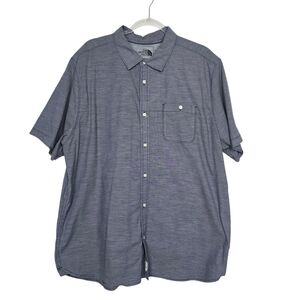 The North Face Men's Blue Casual Button Down Shirt